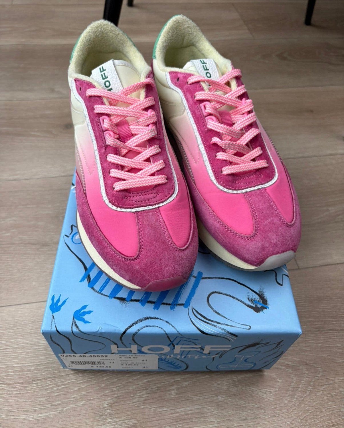 Roze Hoff schoenen, Kleding | Dames, Ophalen of Verzenden, Roze, Sneakers of Gympen, Zo goed als nieuw