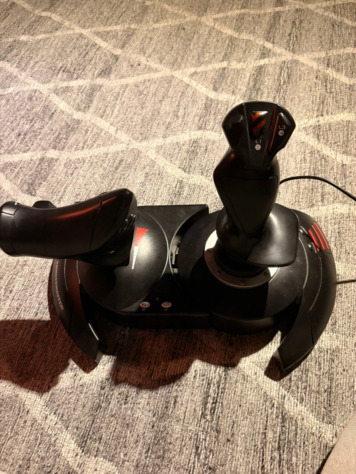 Vlieg joystick simulatie, Gebruikt, 1 speler, Racen en Vliegen, Ophalen of Verzenden