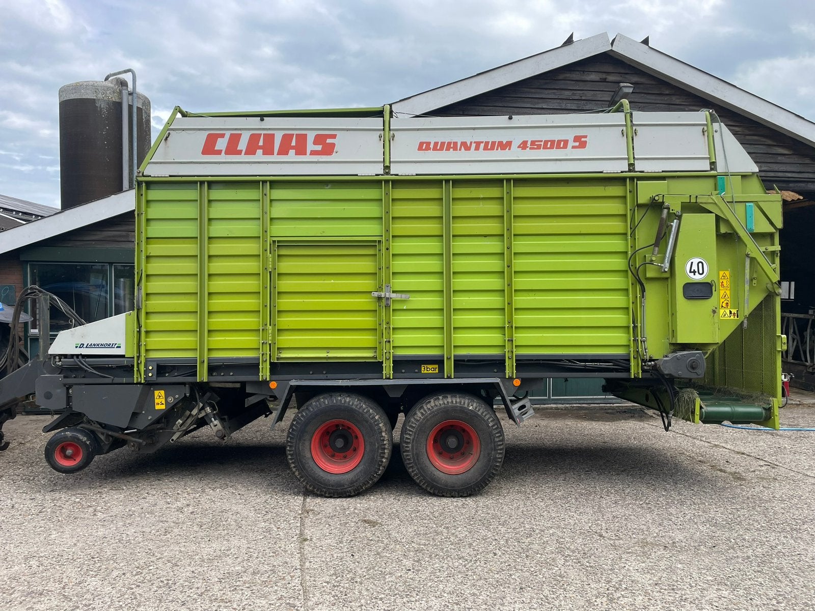 Lely balen pers Claas opraap doseer wagen., Ophalen, Weidebouw