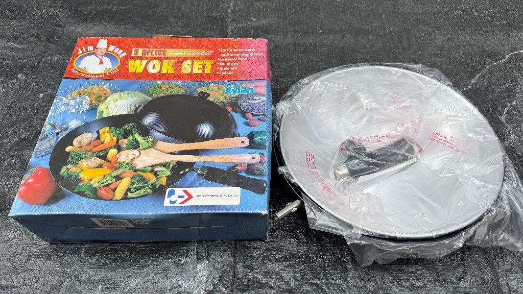 Electrische wok, Ophalen of Verzenden, Nieuw, Overige materialen, Wok