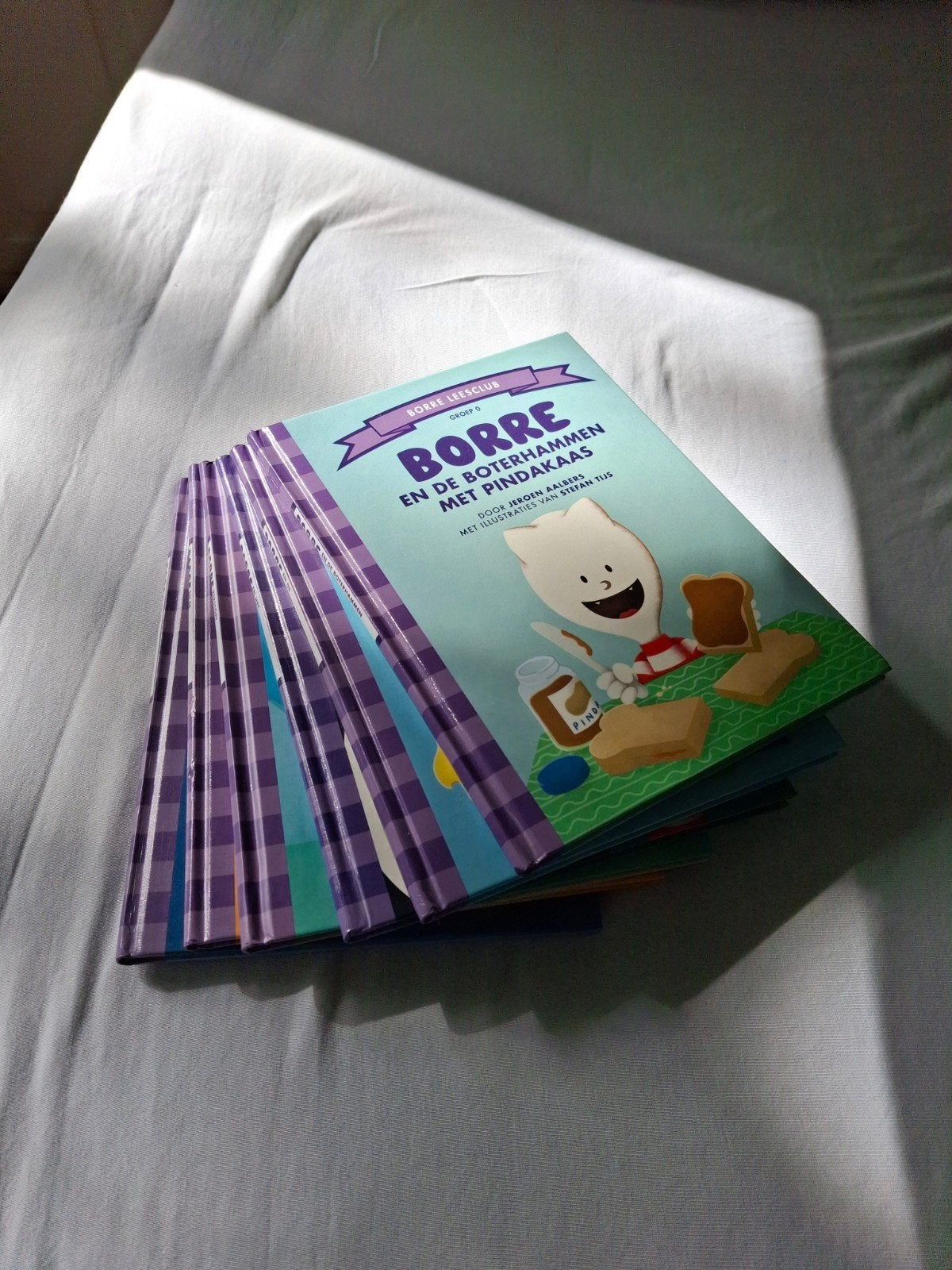 Borre Boekjes, de gestreepte boekjes ( 6 stuks)., Ophalen, Zo goed als nieuw, Fictie algemeen