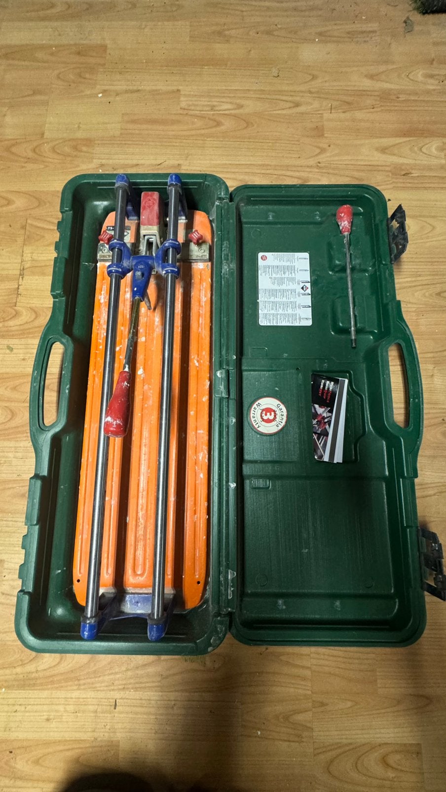 Rubi tegelsnijder ts 50, Ophalen, Gebruikt