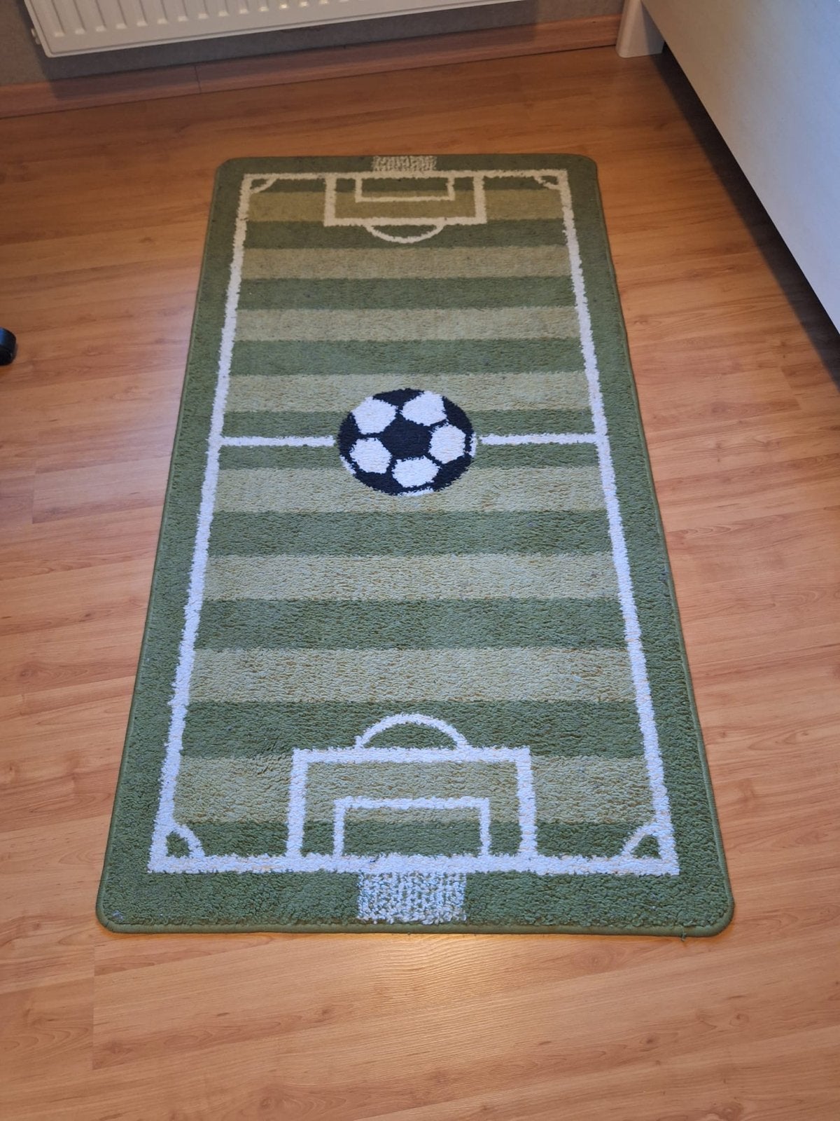 Voetbalveld Vloerkleed - Speelkleed voor Kinderkamer, Huis en Inrichting, Ophalen, Gebruikt, 100 tot 150 cm, 50 tot 100 cm