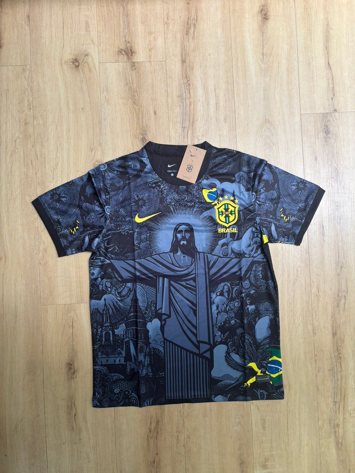 Brazilië Special Edition Shirt - Maat M - Nieuw!, Maat 48/50 (M), Zwart, Nieuw, Ophalen of Verzenden