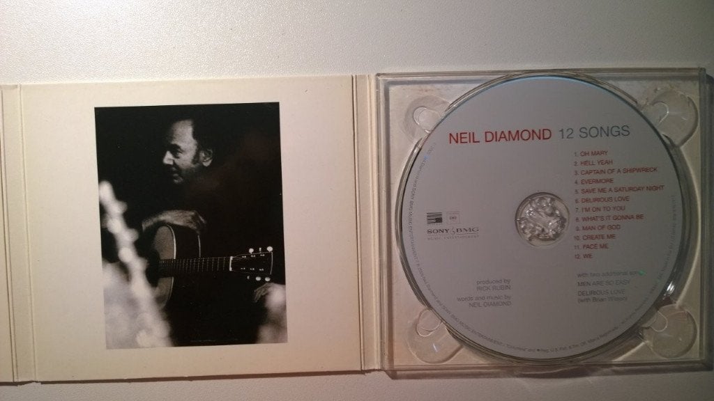 Neil Diamond - 12 Songs, Ophalen of Verzenden, Zo goed als nieuw, Pop, Album
