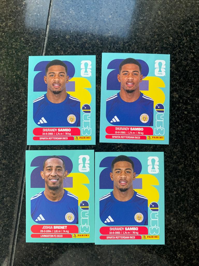 Curaçao (WK 2026 Panini stickers), Ophalen of Verzenden, Zo goed als nieuw, Meerdere stickers