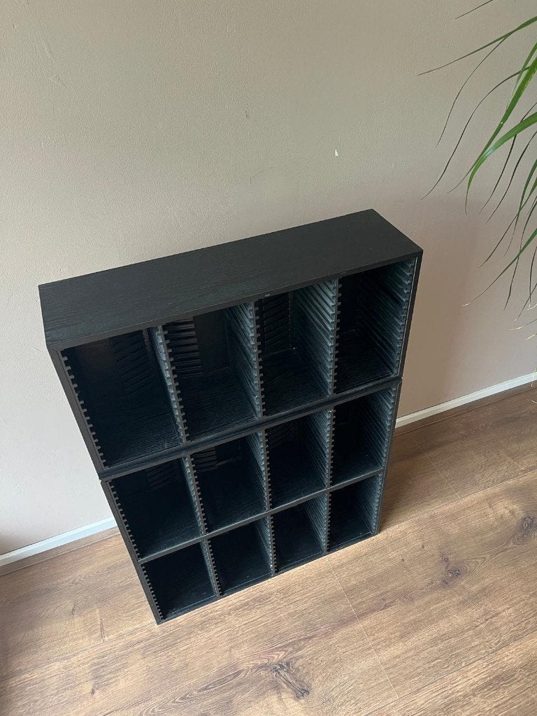 CD rek zwart, Ophalen, Gebruikt, 150 discs of meer, Cd's