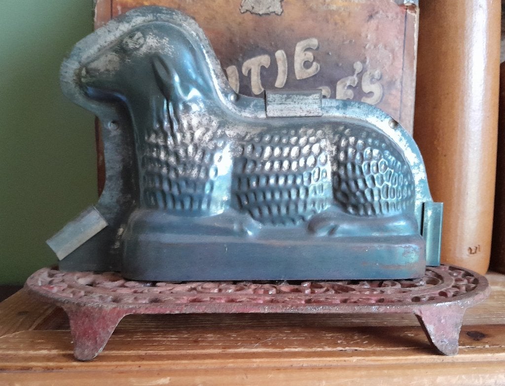 ~ Oude Gietijzeren Onderzetter, Ophalen of Verzenden