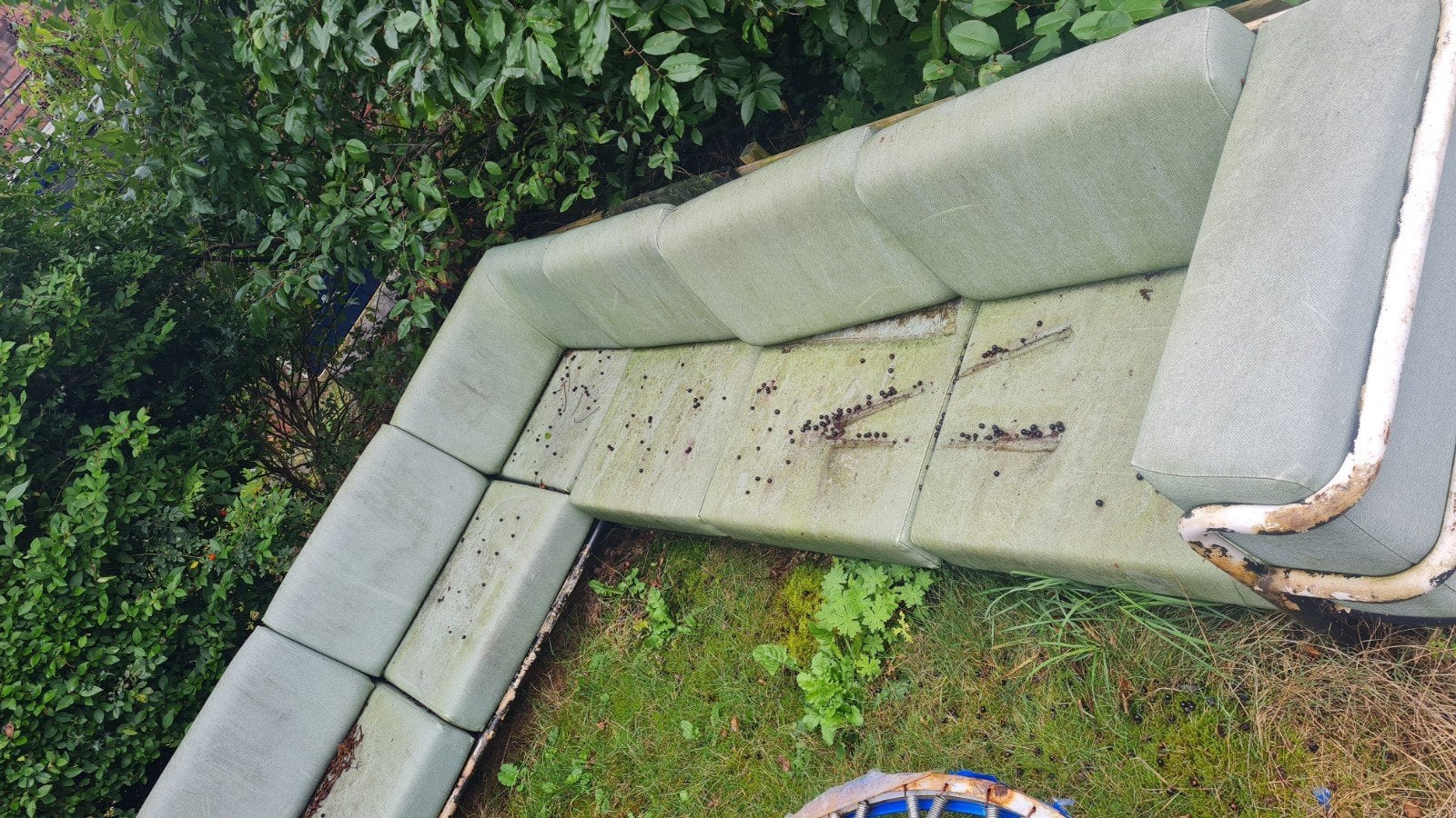 Tuin bank, Ophalen, Overige materialen, Gebruikt, 6 zitplaatsen