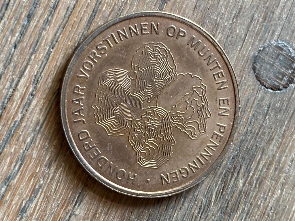Honderd jaar vorstinnen op munten 1990, Ophalen of Verzenden, Overige materialen, Nederland
