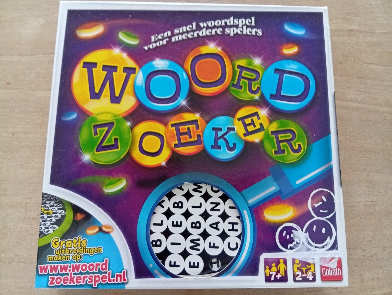 Goliath Woordzoeker Bordspel - Zoek en Vind Woorden, Hobby en Vrije tijd, Gezelschapsspellen | Bordspellen, Vijf spelers of meer