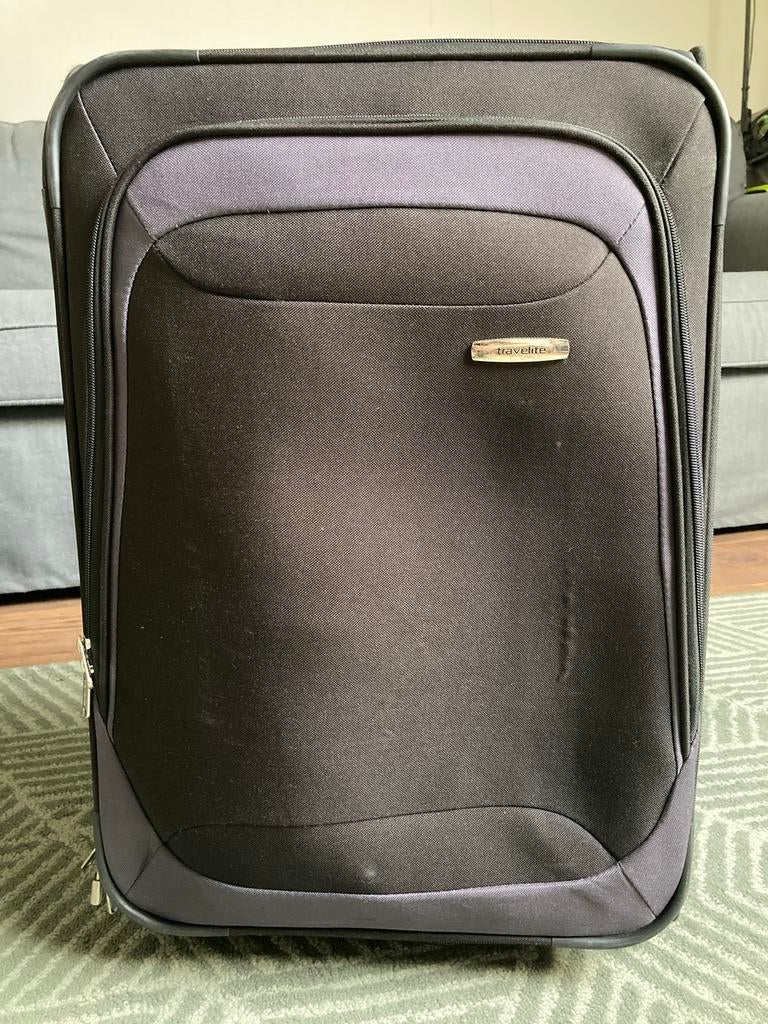 Travelite Koffer Zwart - Handig en Compact, Ophalen, Zo goed als nieuw