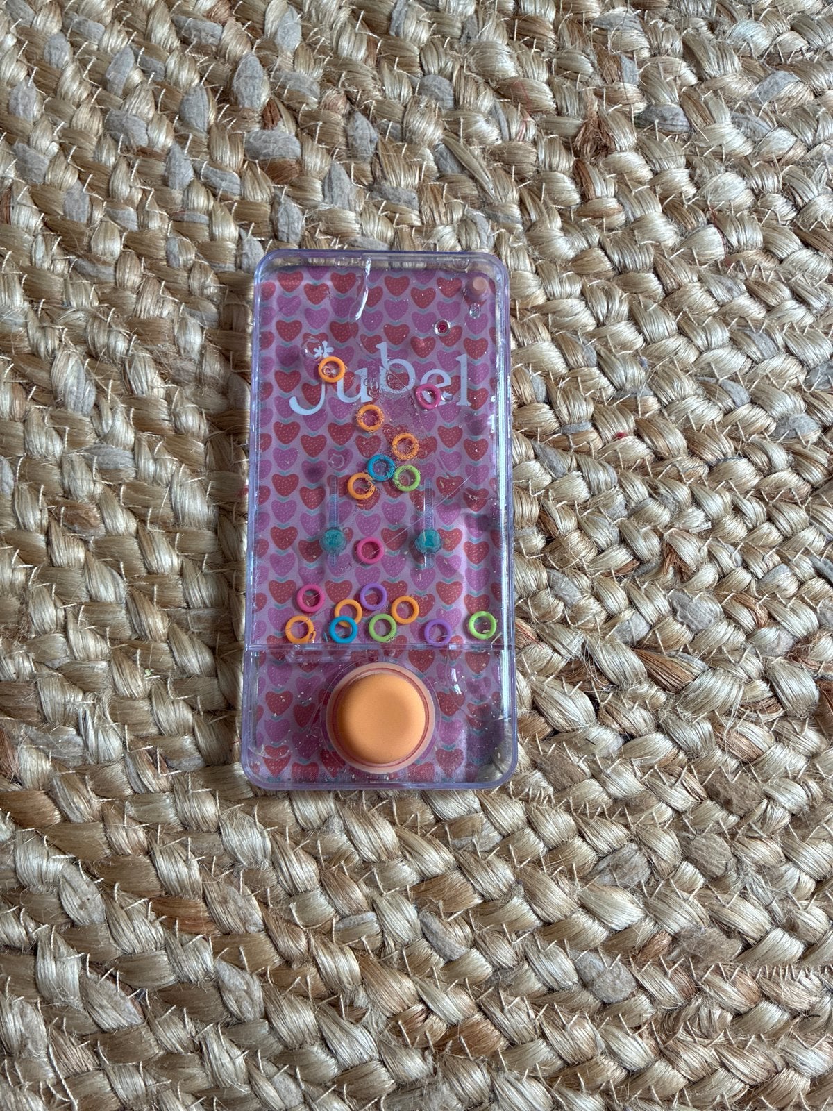Jubel Water Ring Toss Spel - Retro Zakformaat Speelgoed, Ophalen of Verzenden, Gebruikt, Jongen of Meisje