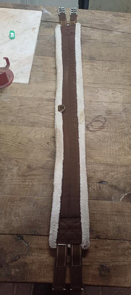 HKM singel bruin teddy/cream 135cm, Dieren en Toebehoren, Ophalen of Verzenden