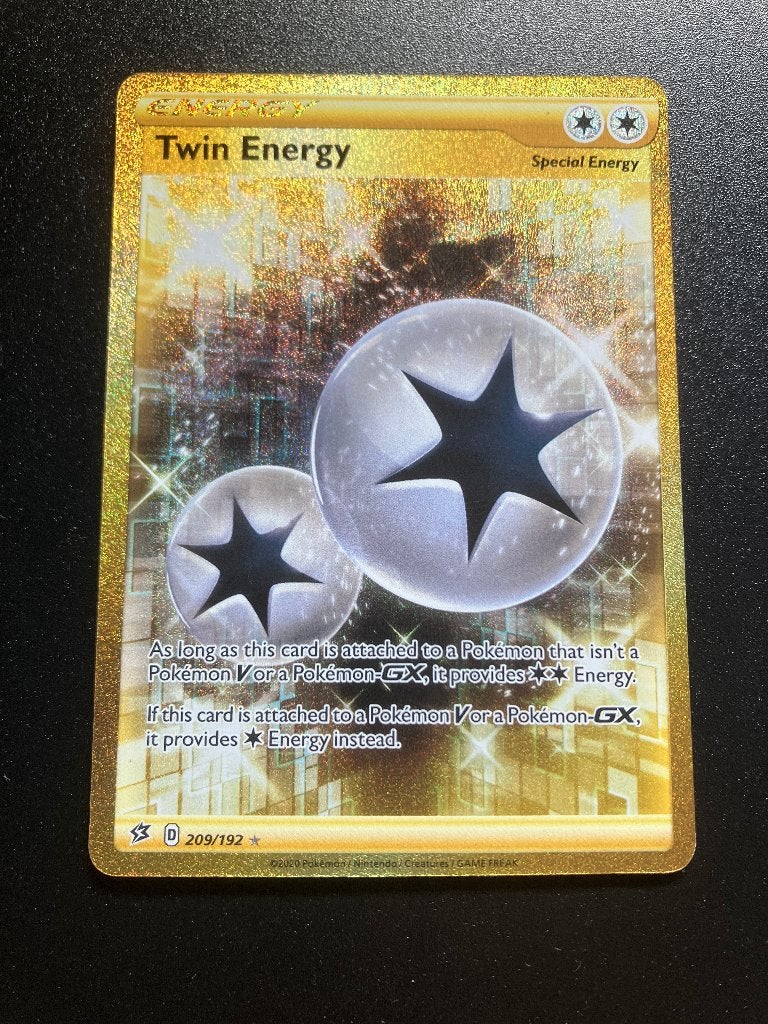 Pokemon Twin Energy 209/192 Rebel Clash, Ophalen of Verzenden, Nieuw, Losse kaart