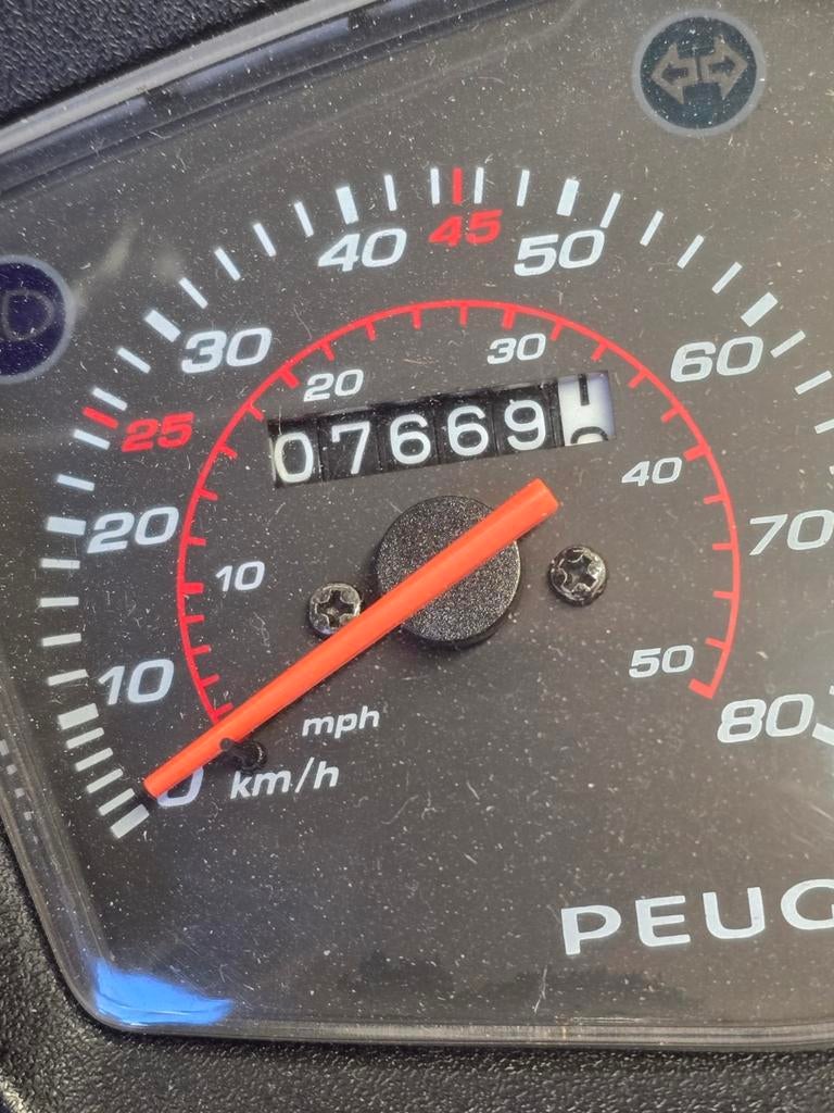 Peugeot  kisbee RS blauw bouwjaar 2021, Overige modellen, Zo goed als nieuw, Benzine, Maximaal 25 km/u