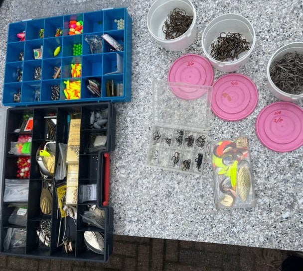 Set om blinkers, spinners en lepels te maken, Ophalen of Verzenden, Zo goed als nieuw, Overige typen