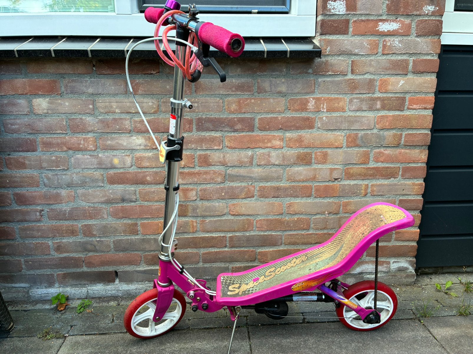 Spacescooter, Ophalen, Gebruikt