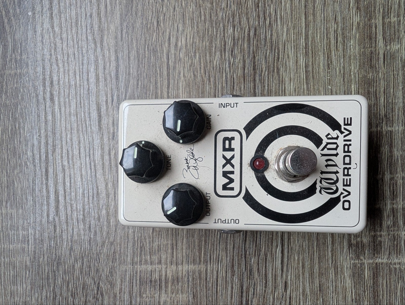 MXR Wylde Overdrive effecten pedaal, Ophalen of Verzenden, Gebruikt, Distortion, Overdrive of Fuzz