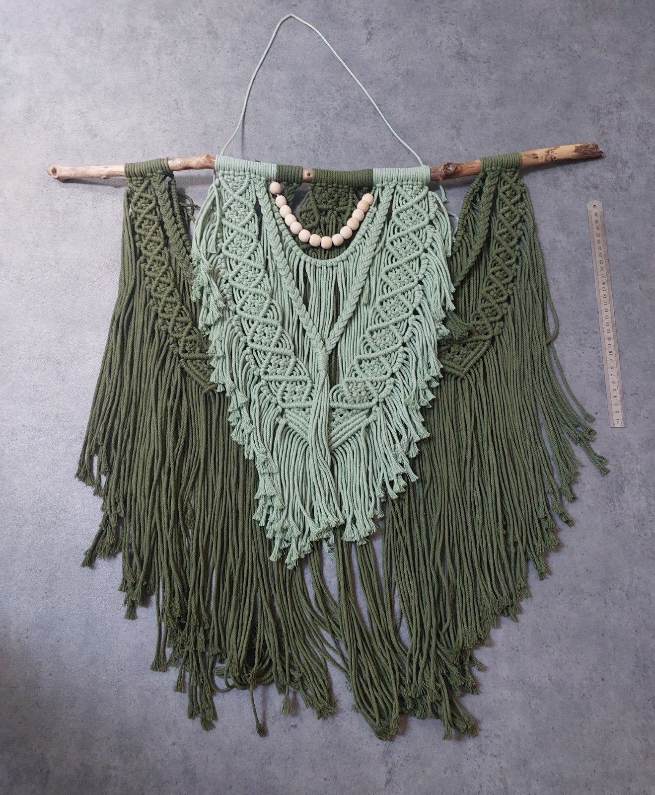 Unieke handgemaakte macramé wandhangers, Meerkleurig, Textiel, Nieuw, Ophalen of Verzenden