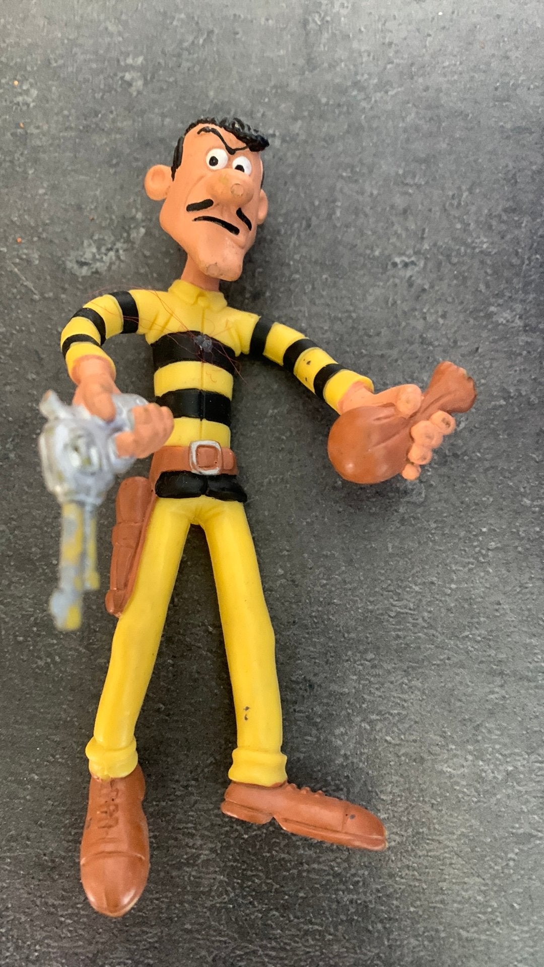 William Dalton uit de stripreeks Lucky Luke,uit de jaren 80., Ophalen of Verzenden, Zo goed als nieuw, Beeldje of Figuurtje
