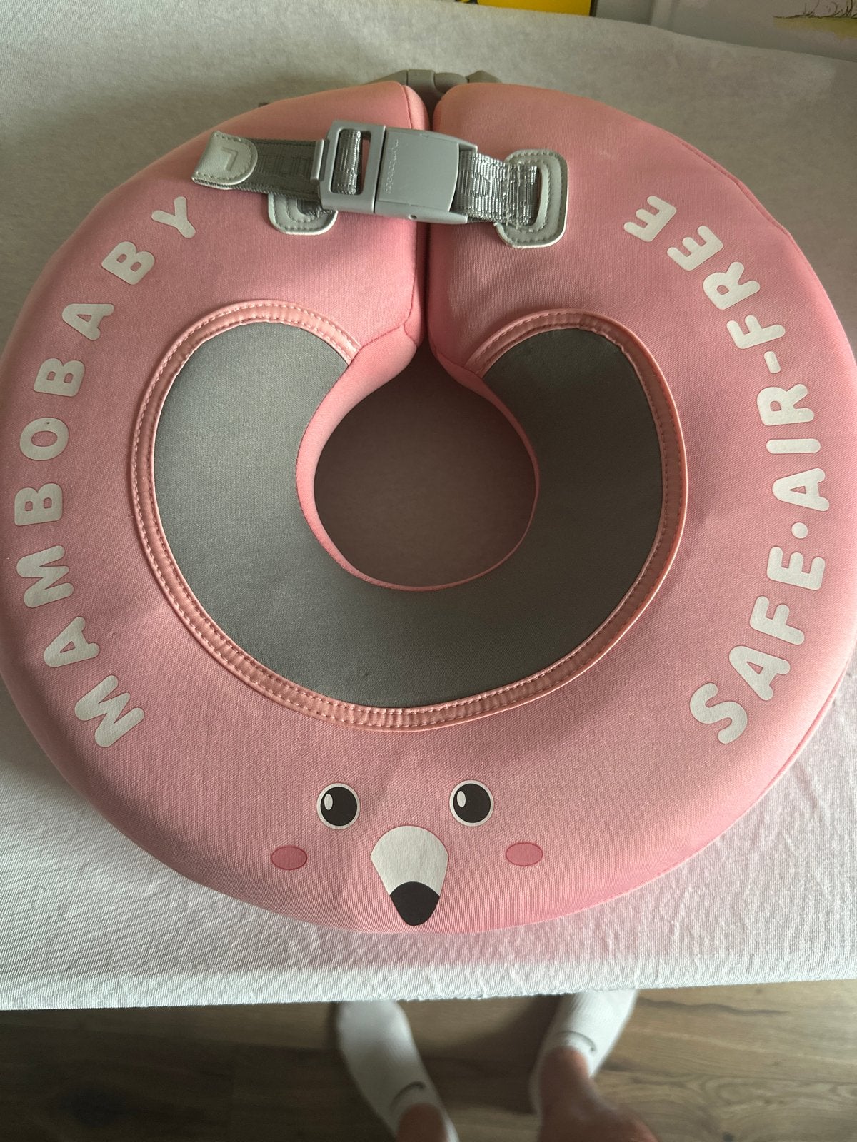 Mambobaby Safe Air Free Baby Zwemband Roze, Kinderen en Baby's, Ophalen of Verzenden, Zo goed als nieuw, Overige typen