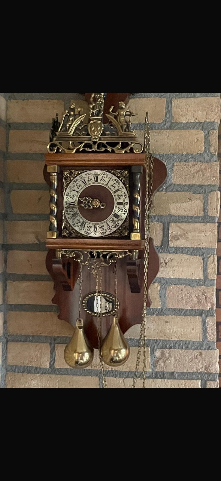 Warmink WUBA Zaanse wandklok, Ophalen of Verzenden