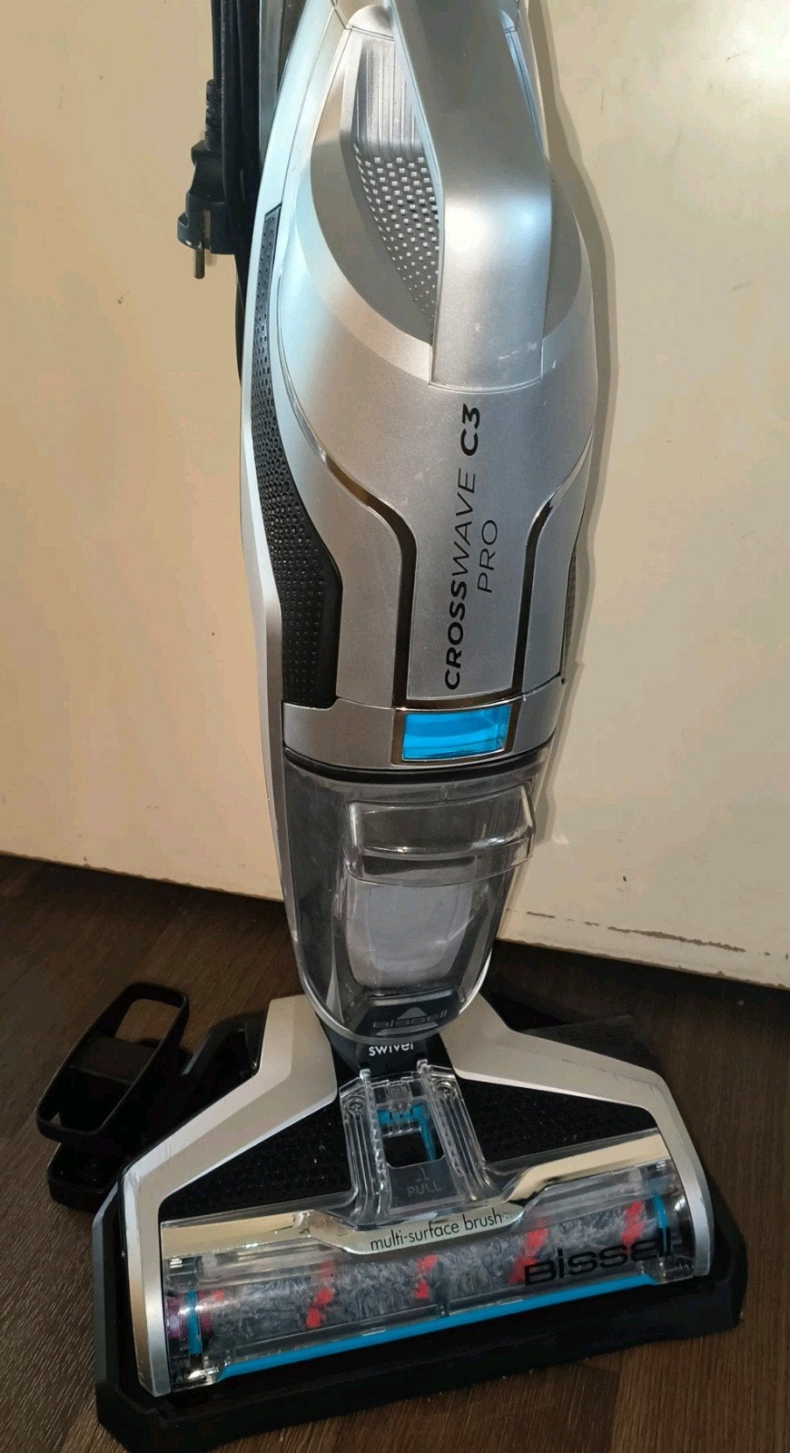 Bissell Crosswave C3 Pro 3-in-1 nat- en droogzuiger, Combi-reiniger, Overige merken, Gebruikt, Dweilfunctie