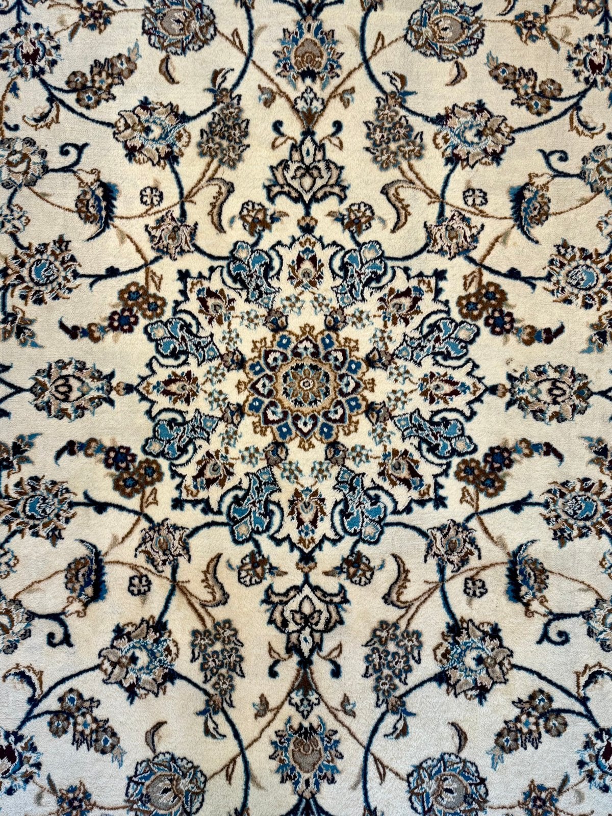 Mooie handgeknoopte Nain (Perzisch tapijt, 290 x 195 cm), Ophalen, Gebruikt, Perzisch, oosters, Iraans, Nain, Naien, Tabriz, Kashan, Heriz