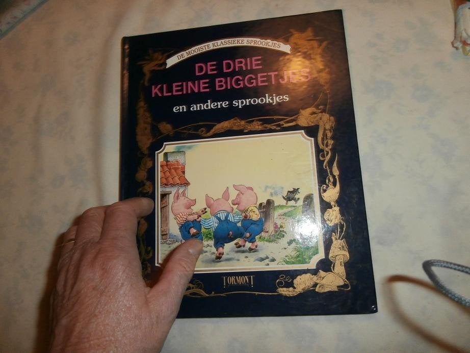 De drie kleine biggetjes, Ophalen of Verzenden, Zo goed als nieuw, Fictie algemeen