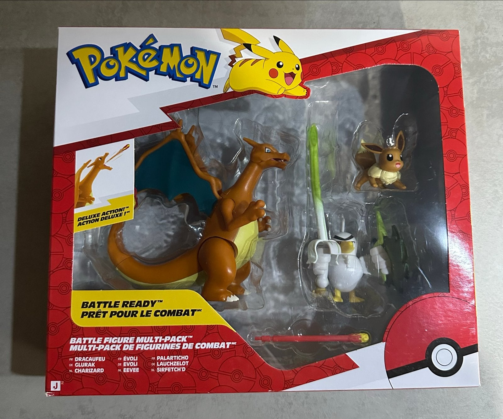 Pokémon Battle Ready Multi-Pack: Charizard, Eevee, Sirfetch', Ophalen of Verzenden, Nieuw