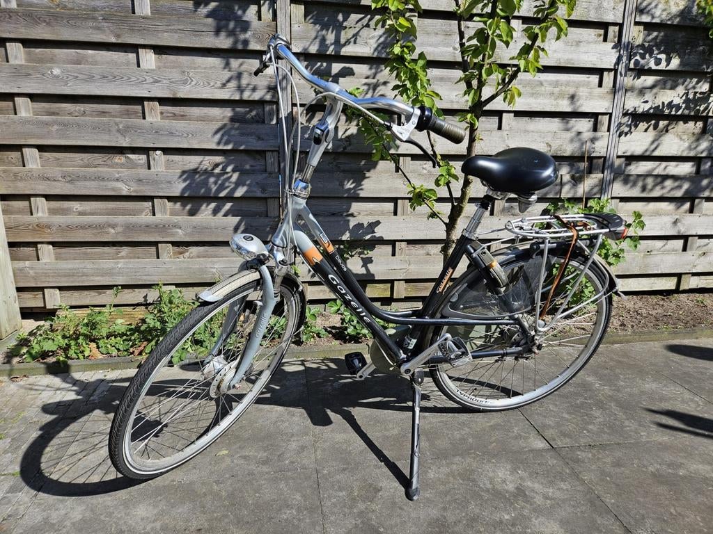 Gazelle Damesfiets, Ophalen