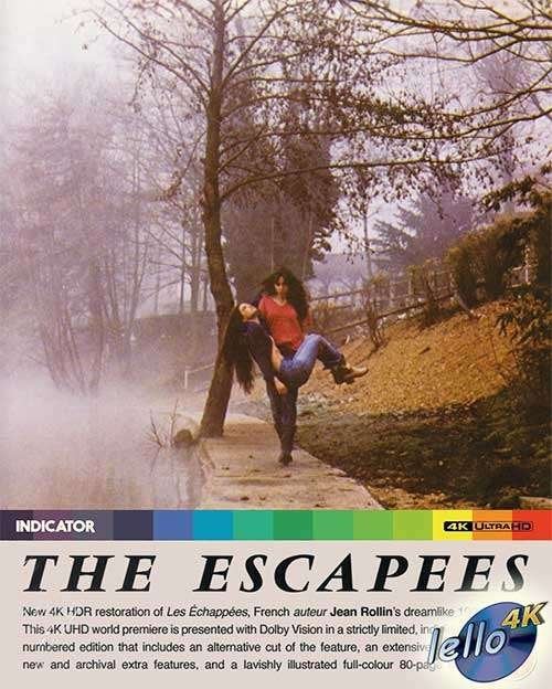 Blu-ray 4K: Jean Rollin's The Escapees, L.E. (1981) UK nNLO, Ophalen of Verzenden, Nieuw in verpakking, 4K Ultra HD Blu-ray, Avontuur
