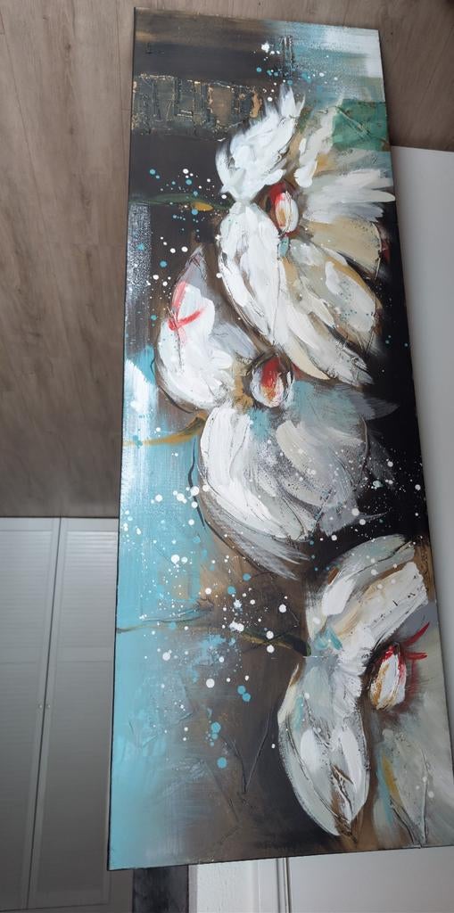 Groot canvas, Ophalen