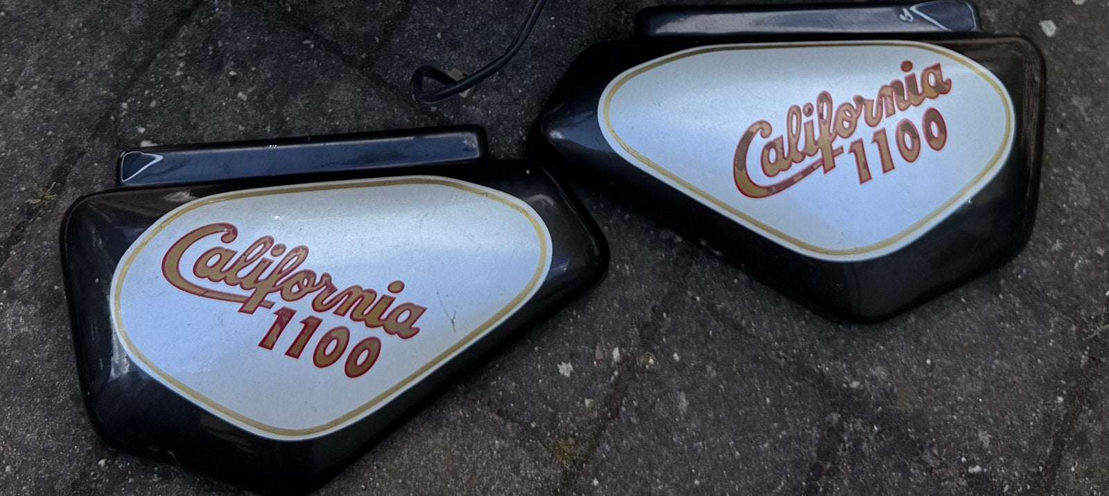 Guzzi California zijkappen, Ophalen, Gebruikt