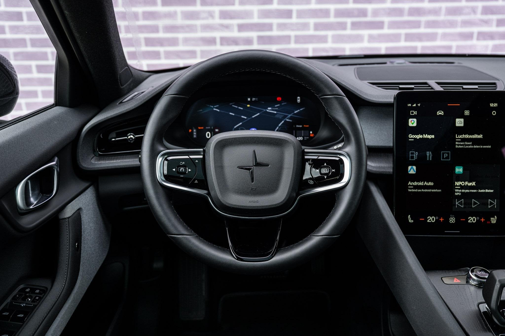 Polestar 2 Long Range Single Motor 82 kWh | Trekhaak | Panor, Auto's, Automaat, Polestar 2, 82 kWh, Zwart