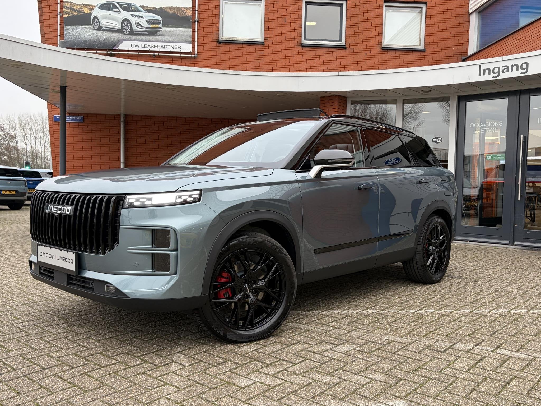 Jaecoo 7 1.5 GDI SHS-P Exclusive Black Edition! 1200KM berei, Auto's, Euro 6, 347 pk, Plug-in hybride, Bedrijf