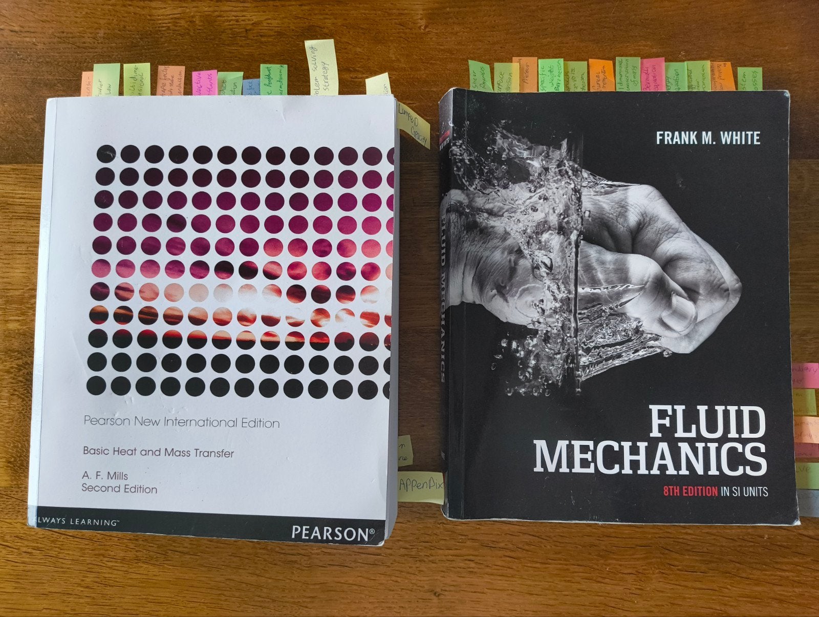 Basic Heat and Mass Transfer & Fluid Mechanics, A. F. Mills, Frank M. White, Zo goed als nieuw, Beta, HBO