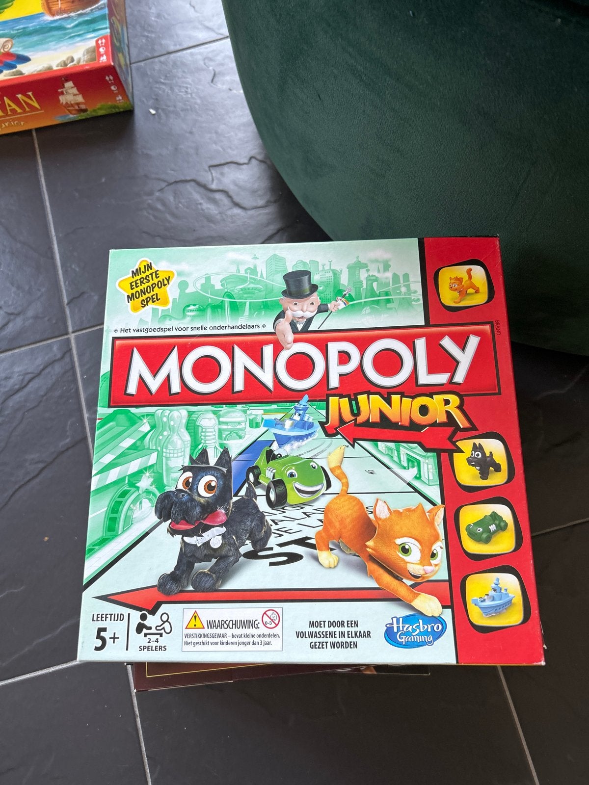 Monopoly Junior - Mijn Eerste Monopoly Spel (5+), Drie of vier spelers, Ophalen, Gebruikt