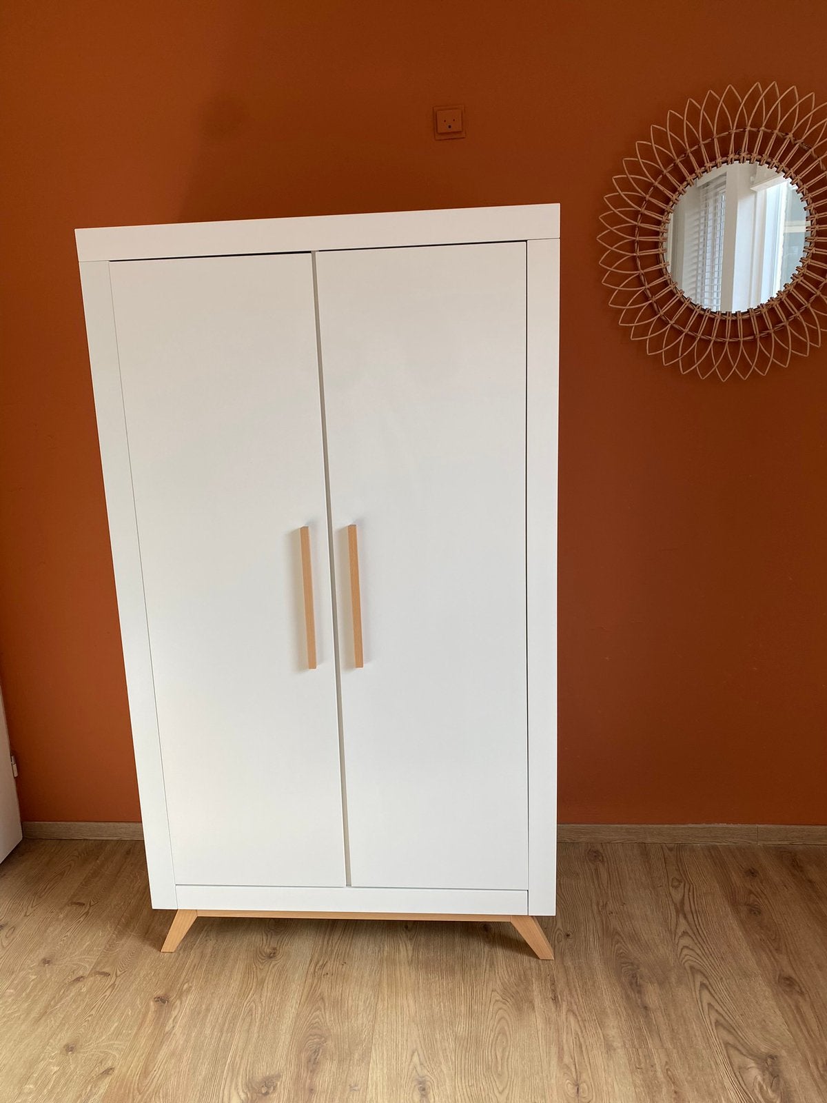 Bopita babykamer set compleet. Ledikant/commode/kast, Ophalen of Verzenden, Zo goed als nieuw, Ledikant