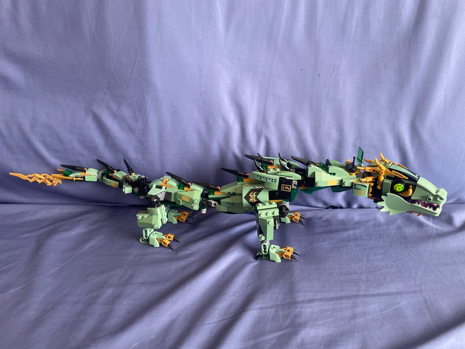 LEGO Ninjago Groene Draak - Zeer Goede Staat, Ophalen of Verzenden, Zo goed als nieuw, Overige merken