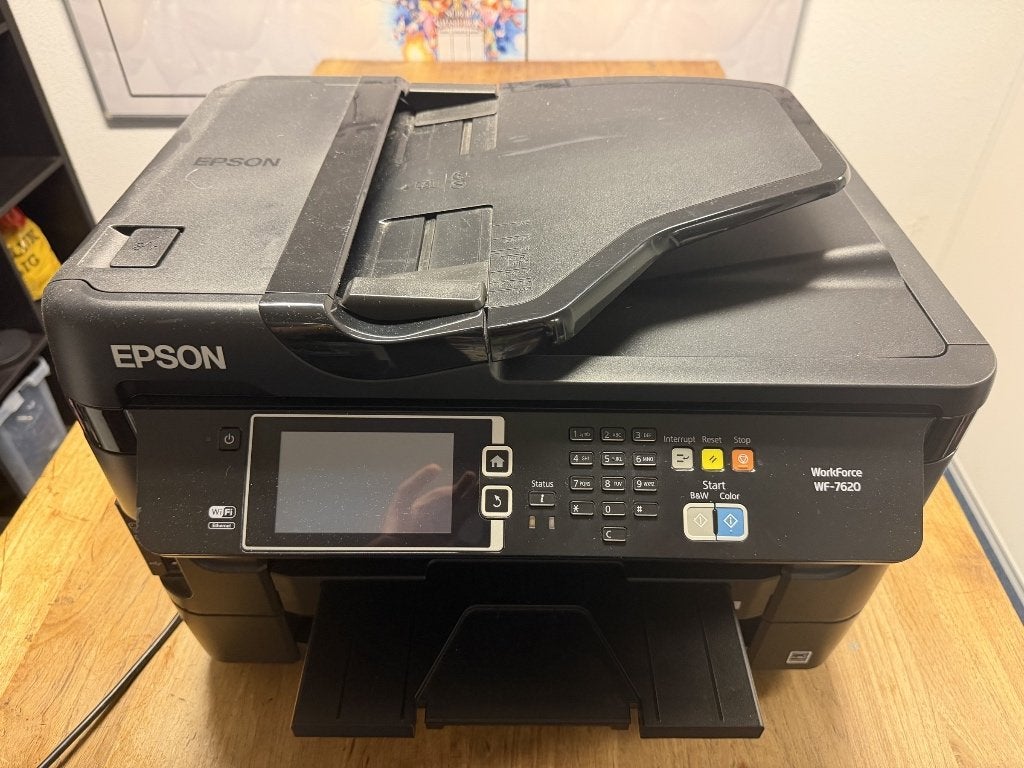 Epson WorkForce WF-7620 A3+ all-in-one printer, 2 laden, Scannen, All-in-one, Ophalen of Verzenden, Zo goed als nieuw