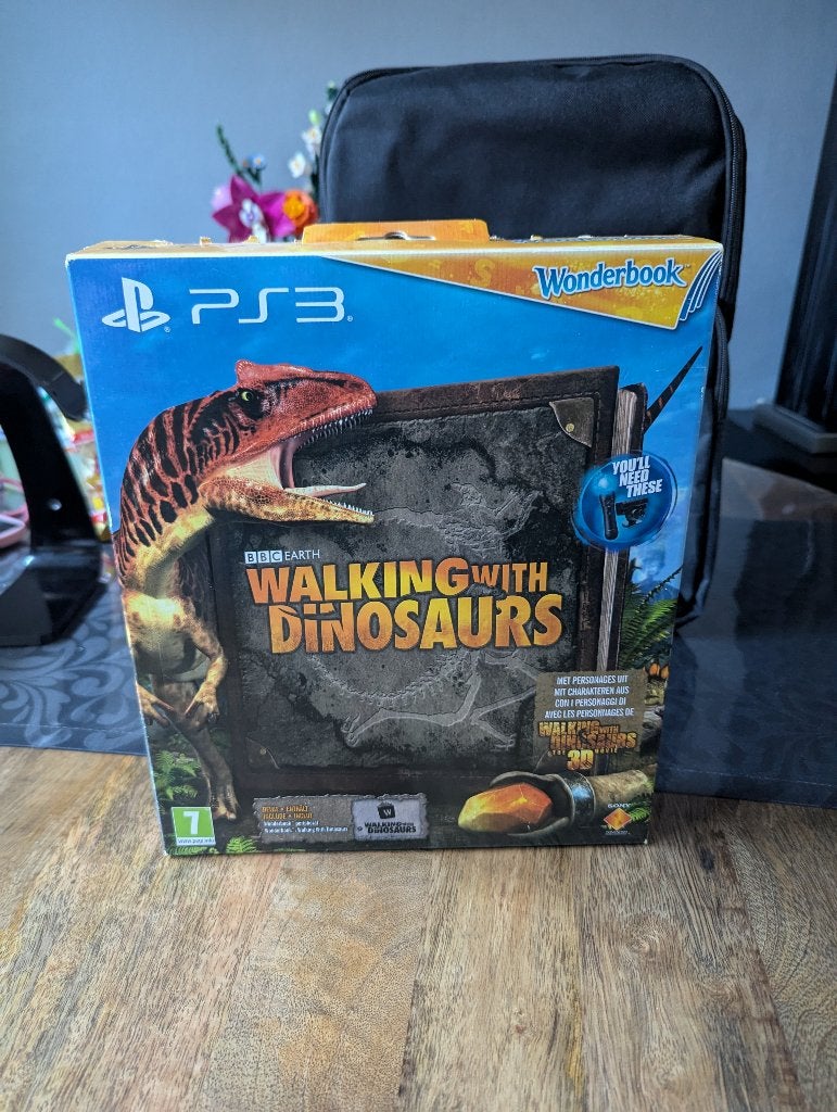 Wonderbook - Walking with Dinosaurs | PS3, Spelcomputers en Games, Games | Sony PlayStation 3, 1 speler, Zo goed als nieuw, Vanaf 7 jaar