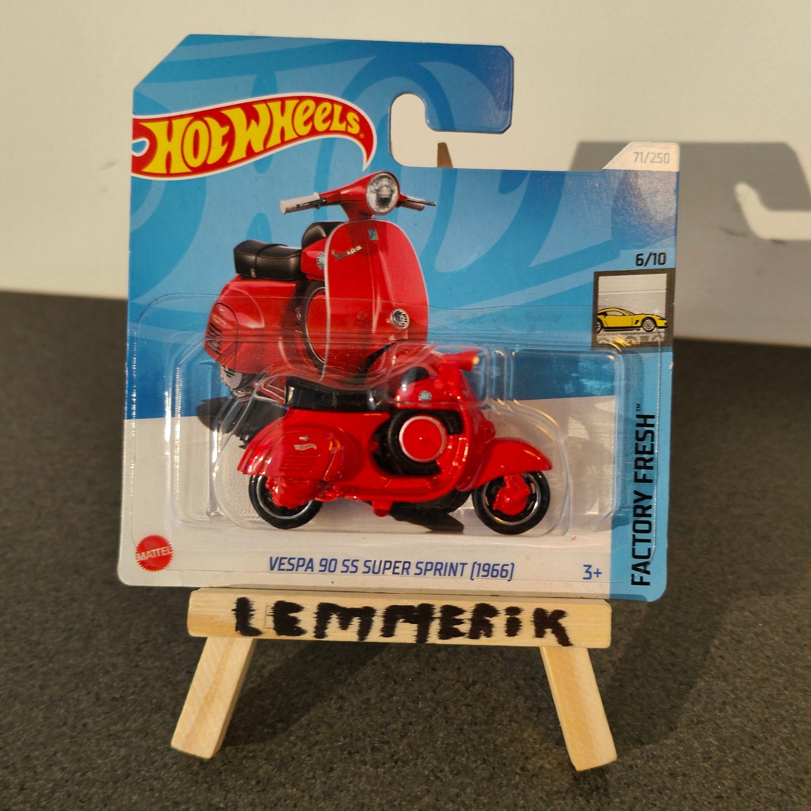 Hot Wheels Vespa 90 SS Super Sprint (1966) - Nieuw, Ophalen of Verzenden, Nieuw, Overige typen