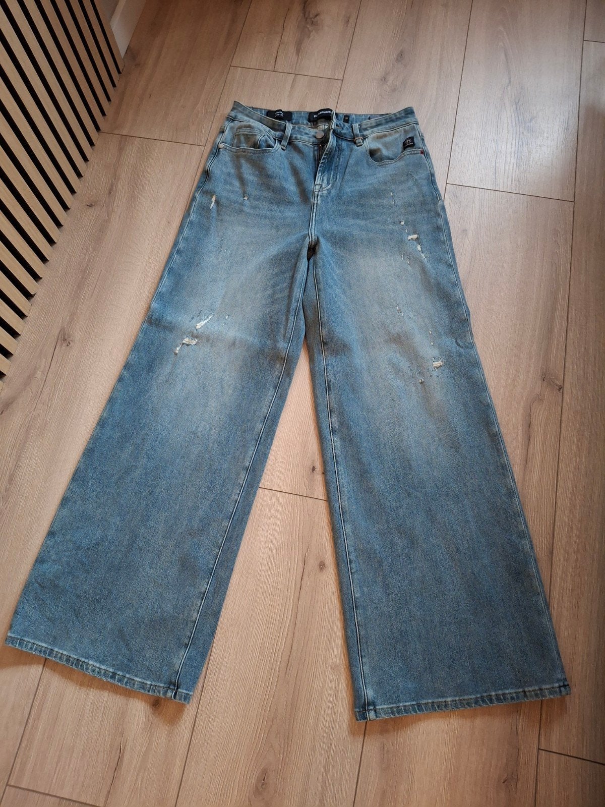 Elias Rumelis High Rise Wide Leg Jeans - W27, Blauw, Ophalen of Verzenden, Zo goed als nieuw, W27 (confectie 34) of kleiner