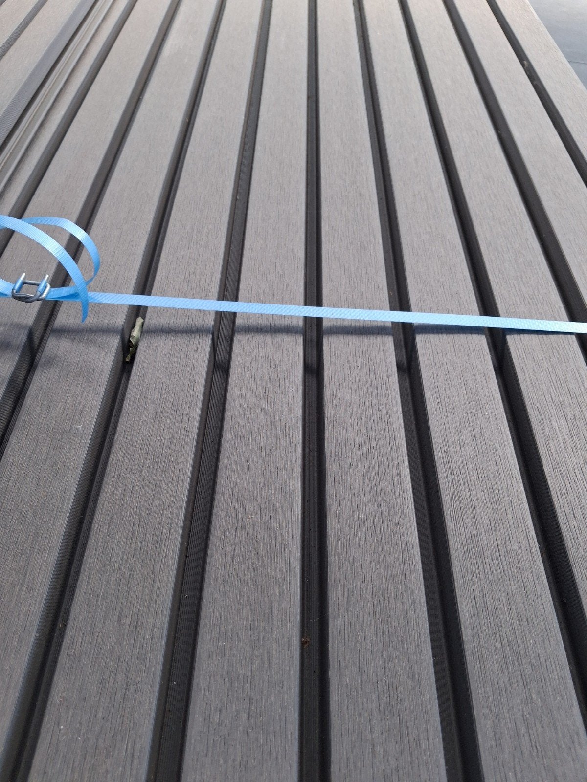 partij weo60 fiberdeck dark grey, Ophalen, Nieuw, 250 cm of meer, Planken