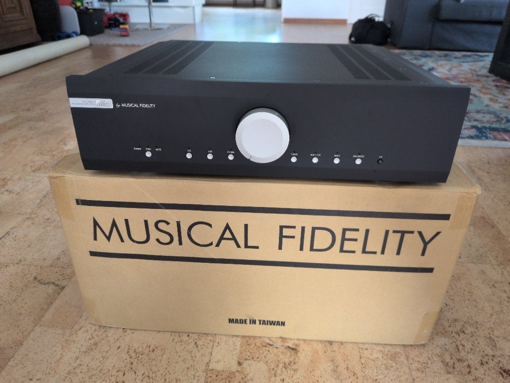 Musical Fidelity M6Si, Audio, Tv en Foto, Versterkers en Receivers, Zo goed als nieuw, 120 watt of meer, Stereo, Ophalen