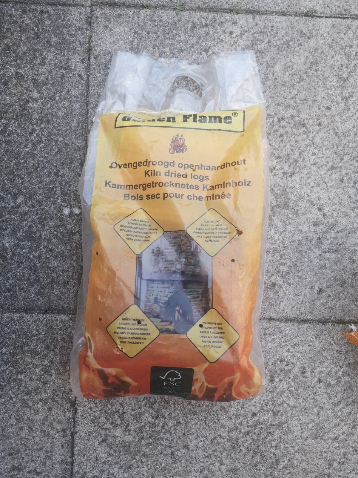 Golden Flame openhaardhout, Ophalen, Overige houtsoorten, Blokken