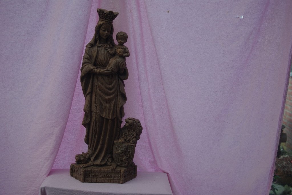 Beeld van Maria met kindje Jezus, Ophalen of Verzenden, Beeld(je)