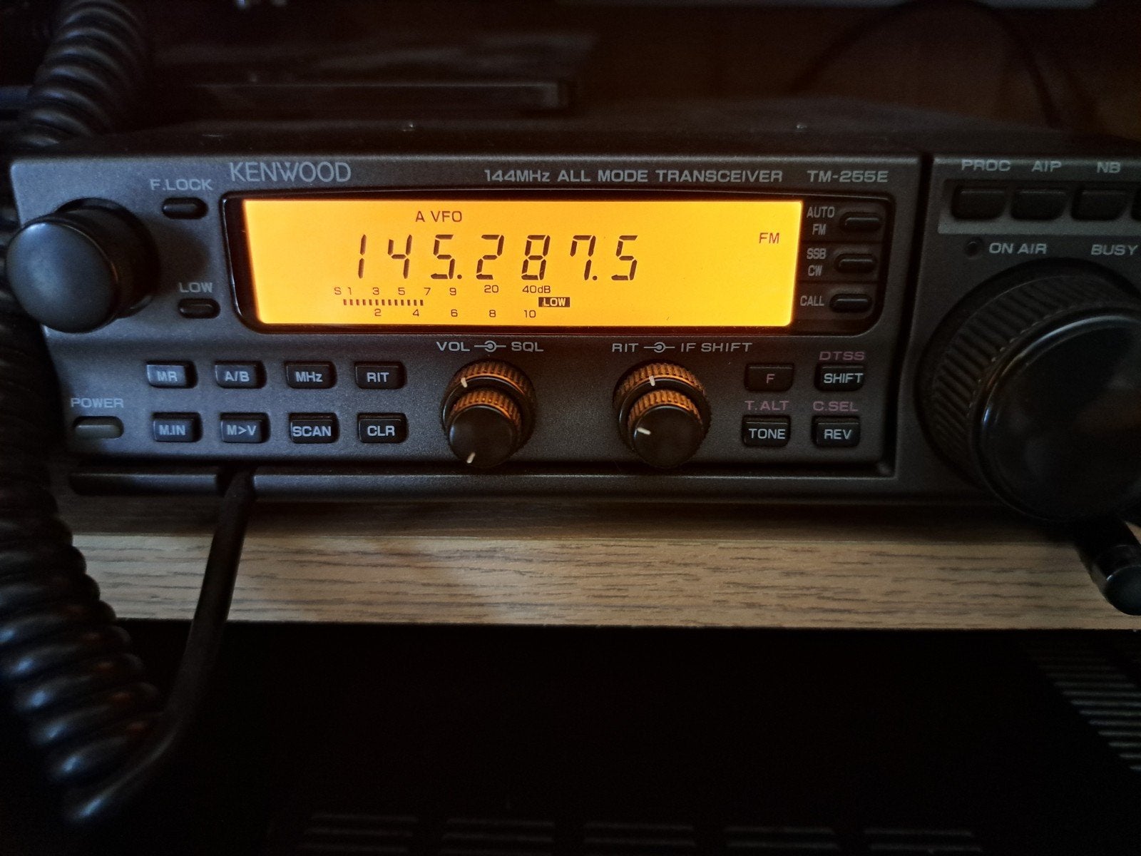 Kenwood TM-255E en TM-455E Transceivers met CTCSS, Ophalen of Verzenden, Gebruikt